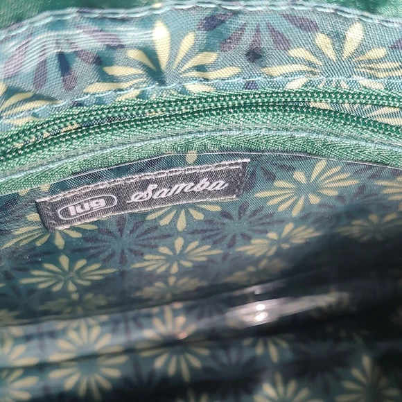 Lug Emerald Green Crossbody Bag - Picture 11 of 15